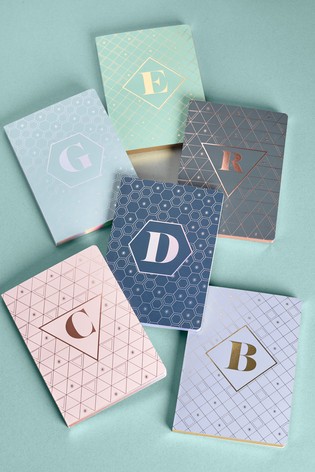 A5 Lined Monogram Notebook